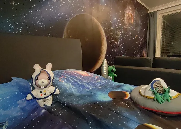 Uusi Epic Galaxy Hiekkasaerkaet - Sisaeltaeae Liinavaatteet * Kalajoki